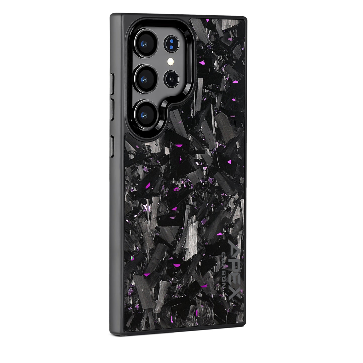 Purple Large Fragment  | Forged Carbon Fiber | Samsung Case | IMPACT SERIES 2.0