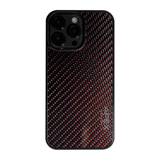 Carbon Fiber Red | iPhone Case | MAGSAFE