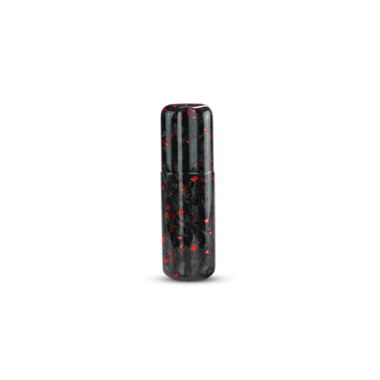 Red Fragment | Real Forged Carbon Fiber | 2 Tube Cigar Case
