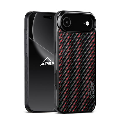 Carbon Fiber Red Lace | iPhone Case | IMPACT SERIES