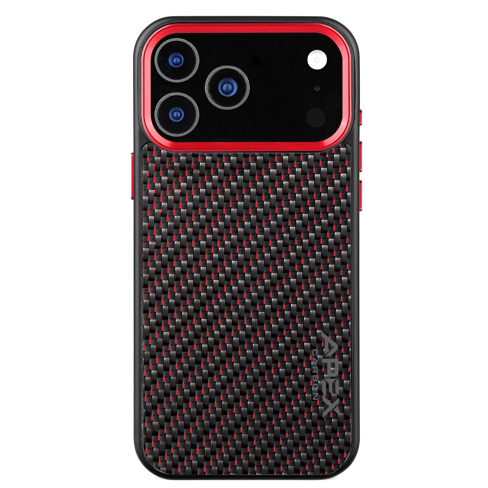 Carbon Fiber Red Lace | iPhone Case | IMPACT SERIES 2.0