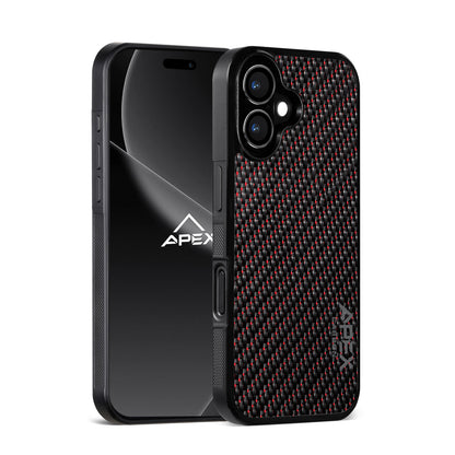 Carbon Fiber Red Lace | iPhone Case | IMPACT SERIES