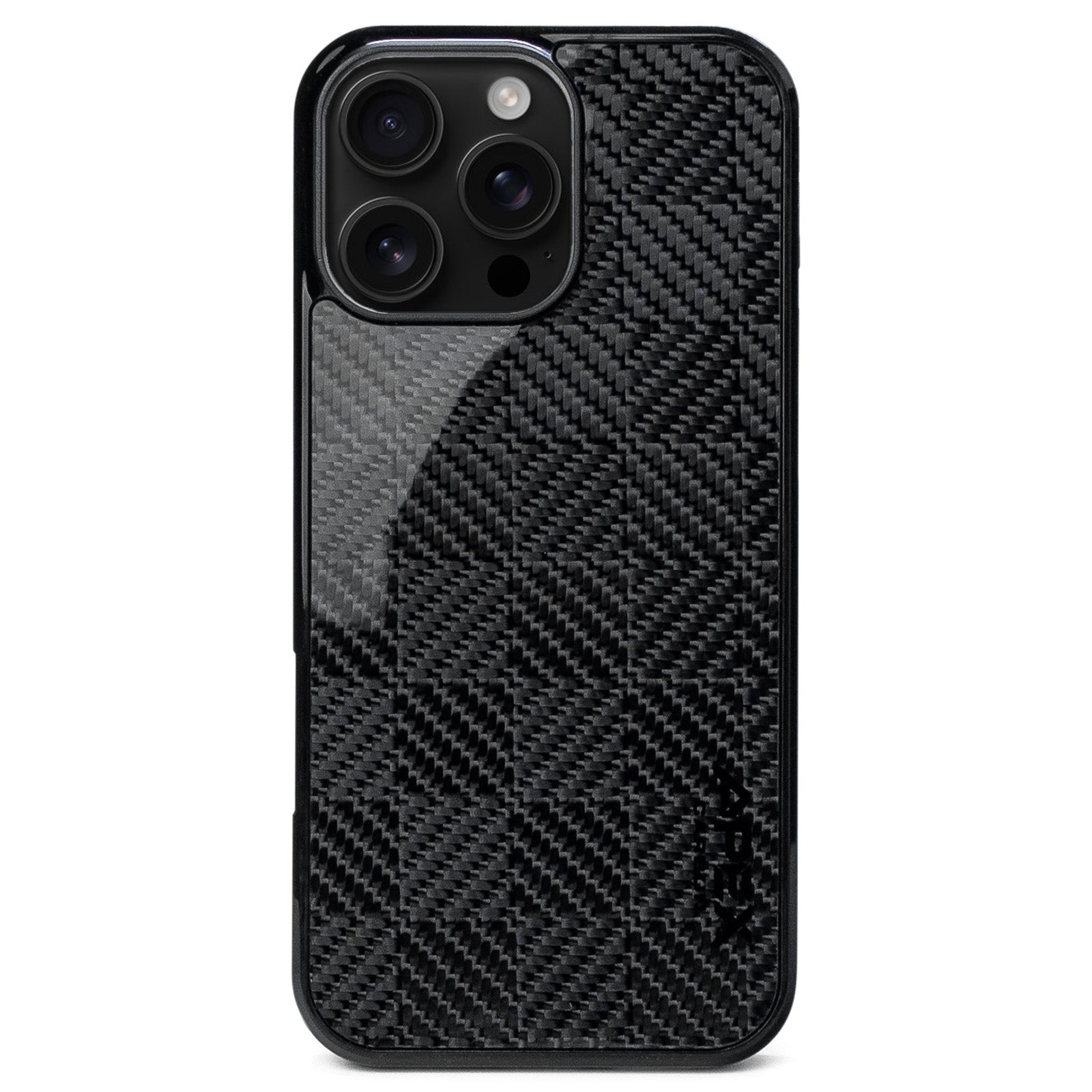 Carbon Fiber Black Grid Lace | iPhone Case | IMPACT SERIES