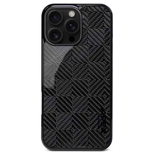 Carbon Fiber Black Grid Lace | iPhone Case | IMPACT SERIES